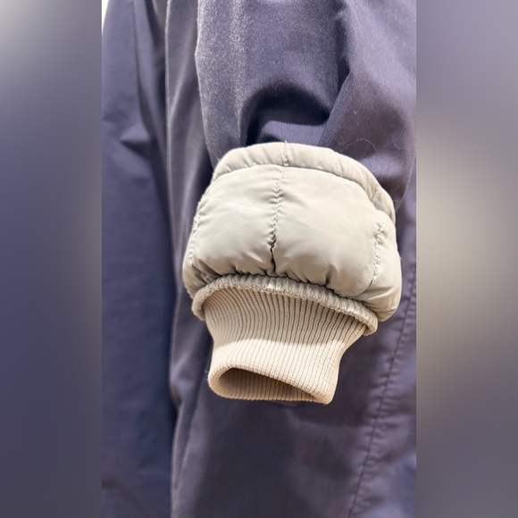 Vintage 80s L.L. Bean Goose Down Long Parka Purple Rare Freeport Maine tag XL - Picture 5 of 6